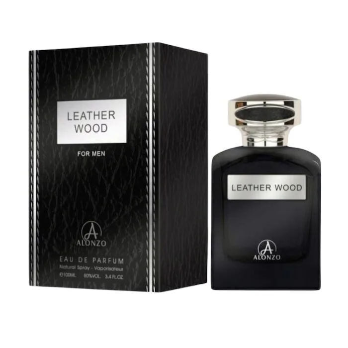 Alonzo Leather Wood